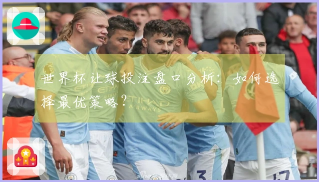 世界杯让球投注盘口分析：如何选择最优策略？
