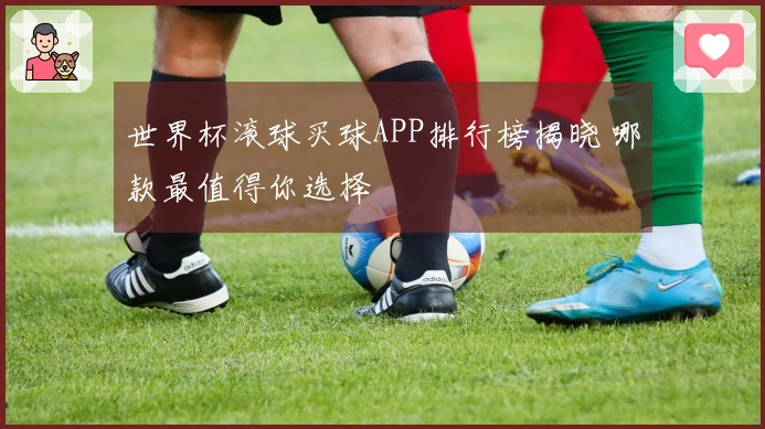 世界杯滚球买球APP排行榜揭晓 哪款最值得你选择