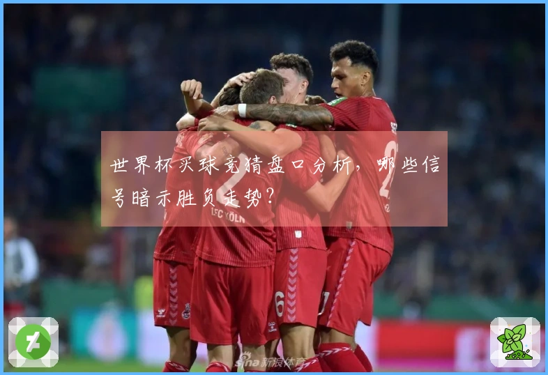 世界杯买球竞猜盘口分析，哪些信号暗示胜负走势？