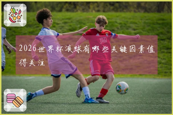 2026世界杯滚球有哪些关键因素值得关注